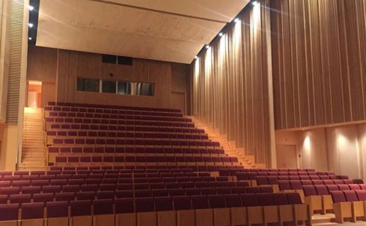 四川遂寧文化中心吸音板聲學(xué)工程